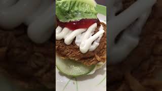 Burger Ayam Goreng Crispy