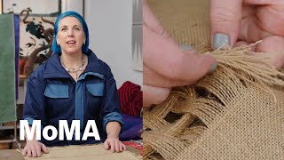 How to weave without a loom | IN THE STUDIO TUTORIAL