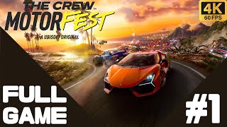 THE CREW MOTORFEST Full Walkthrough Gameplay Part 1 – PS5 4K 60FPS No Commentary