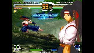 SNK vs Capcom: SVC Chaos - Kasumi - (1cc) (Neo Geo)