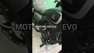 Motobi 200 evo Tampilan Macho