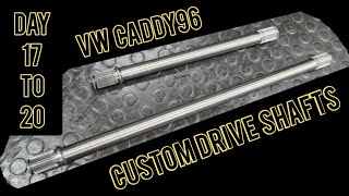 Day 17 to 20 VW caddy ldv 2021 upgrades