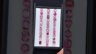 Tourmaline Weight 38.10 carats Dimension 7.5*5*4mm5*5*3 mm #tourmaline #pinktourmaline #gems