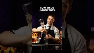 flair tricks HOW TO DO JIGGER TOSS #flairbartending #bartender #bartricks