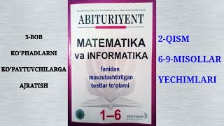 3-Bob.  Algebraik ifodalar 19. Ko'phadlarni ko'paytuvchilarga ajratish. Kvadrat uchxadni chiziqli...