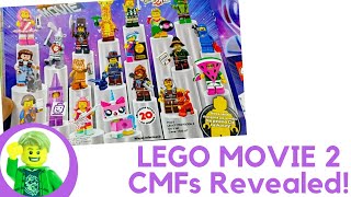 LEGO MOVIE 2 CMF Series Revealed!!!