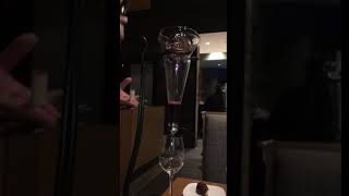 Decanting Wine at Coopers Hawk in Naples, Florida