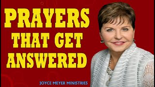 Joyce Meyer Sermons 2021 - Prayers That Get Answered - Enjoying Everyday Life