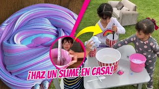 SLIME  casero en menos de 5 minutos.