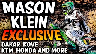 Mason Klein Talks Rally - Dakar Dreams – Kove Honda KTM and More