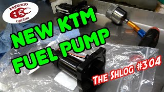 KTM PDS SHOCK REBUILD | KTM FUEL PUMP REPLACEMENT | The Shlog #304