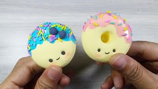 Cute Donut Design Clay Art | Diy Works