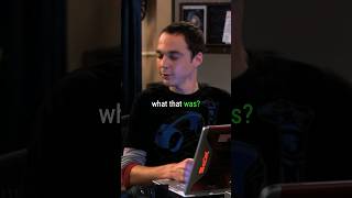 Sheldon - What that was? | TBBT S01E15 #shorts