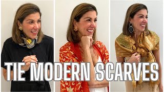 PART 1 SPRING/SUMMER: MODERN STYLISH SCARF HACKS