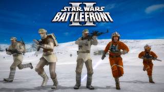 Star Wars Battlefront 2 - Legends Mod - Hoth - Rebels Side