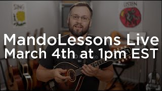 MandoLessons Live: Episode 145