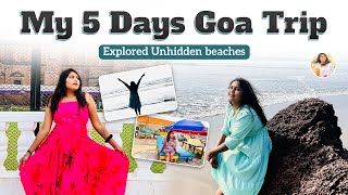 MY 5 DAYS TRIP TO GOA l PERFECT 5 DAY GOA ITINERARY l GOA BUDGET TRIP l UNEXPLORED PLACES l REVATHI