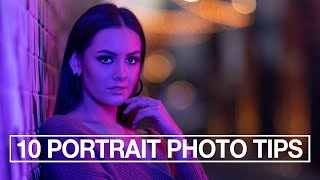 10 Portrait Photography Tips for Beginners.