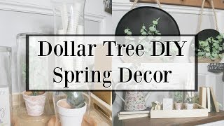 Dollar Tree DIY Spring Decor 2020 | Wall Decor DIY | Cloche Decorating Ideas