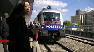 Präsentation der ÖBB 1116 250-0 Polizei 122