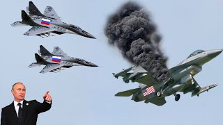 30 секунд назад 30 США F-16, которые вошли в российский воздух, были сбиты 3 русскими MIG-40