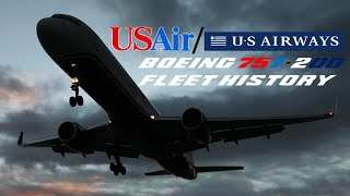 USAir/US Airways Boeing 757-200 Fleet History (1991-2015)