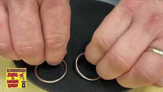 Psychic Spinning Rings ~ Magic Trick ~ Close up ~ Examinable spin ring