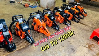 23/9 Bán cực Rẻ Lô Máy cưa xích Nhật Bãi Zin nguyên bản Của Nhật giá chỉ từ 1200k … ☎️0947594678