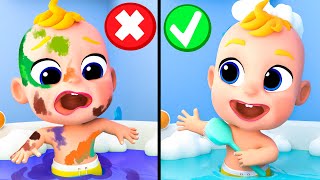 Bath Song | Let's Take a Bath + MORE Tinytots Nursery Rhymes & Kids Songs