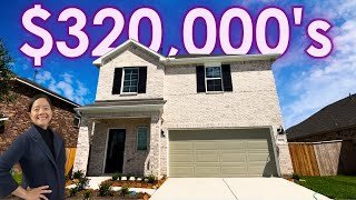 Tour of CHEAP cozy home in HOUSTON TEXAS! | Miller's Pond | M/I Homes | Dogwood Plan