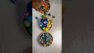 🦋 Satisfying Bead Pour | Colorful ASMR Magic 🌈✨#asmrvideos #reversevideo #beadsasmr #shorts #cute