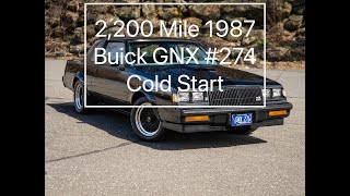 1987 Buick GNX Cold Start for Bringatrailer