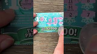 Playing The New $1 Holiday Cash Lottery Ticket!