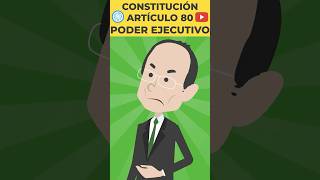 MÉXICO - CONSTITUCIÓN - ARTÍCULO 80 - PODER EJECUTIVO