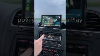 Upgrade your old car with CarPlay ! #car #cars #carplay #oldcars #androidauto #shorts