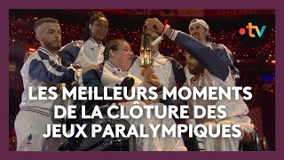 Cérémonie de clôture des Jeux Paralympiques : les meilleurs moments !