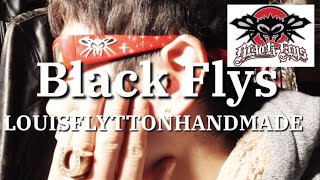 ルイヴィトンオマージュした【Black Flys(ブラックフライズ)LOUISFLYTTONHANDMADE ブラックフライルイビトン/サングラス】私物紹介