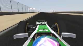 rFactor: New best lap at Bahrain with my BEAUTIFUL car