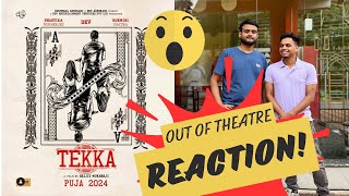 TEKKA - Out of theatre reaction and Public review | Srijit Mukherji Thriller In Pujo Is Back? 🔥