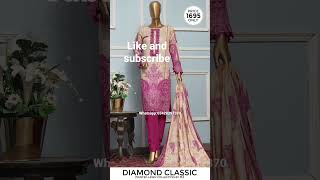 diamond classic printed lawn collection 23 #youtubeshorts #trendingshorts #shorts #viralshorts