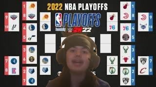 NBA Playoffs decided by WWE 2K22