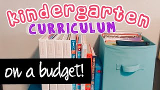 KINDERGARTEN CURRICULUM 2020-2021