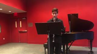 Brett Bernstein playing Concerto No. 1 in F Minor