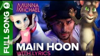 Munna Michael - main hoon in Talking Tom Version Dance  CHIPMUNKS