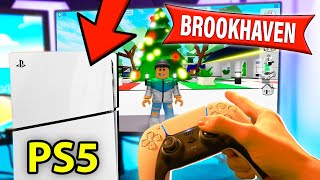 JE TESTE BROOKHAVEN SUR PS5!