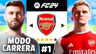 ¡LA NUEVA ERA DEL ARSENAL! | EA FC 24 Modo Carrera Mánager: Arsenal | EP 1