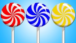 Lollipop Colors | Learning Video | Preschool Learning