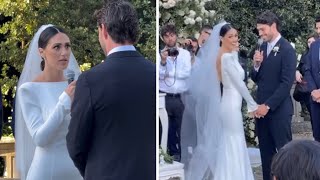 Le nozze di Cecilia Rodriguez e Ignazio Moser: le promesse di matrimonio