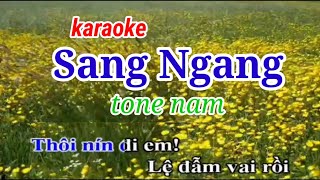 Sang Ngang " Karaoke-tone" nữ-dễ hát - nhạc sống " Karaoke Huyền JP