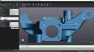 How to Use the Caliper Tool in VXinspect featuring. Creaform